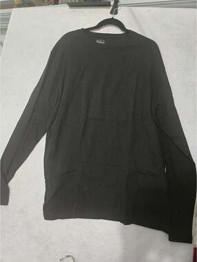 Fresh Clean Tees Black Long Sleeve Shirt XXL